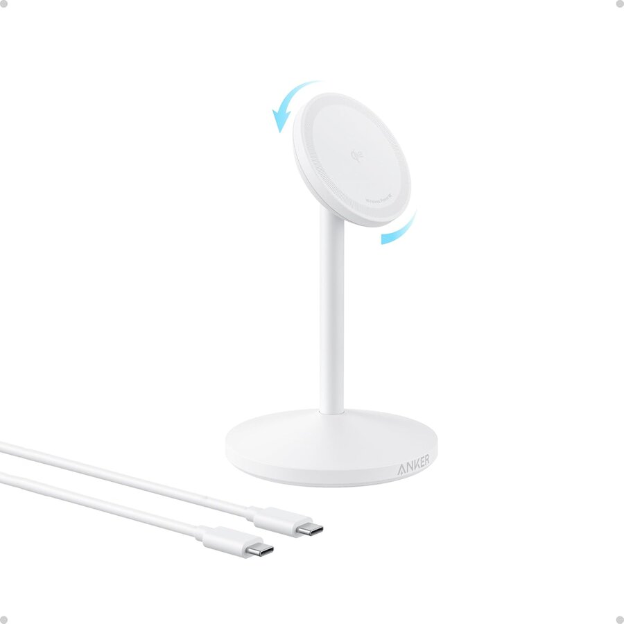 Oferte la Incarcator Wireless MagGo Stand Qi2 360 A25X1H21 15W Alb