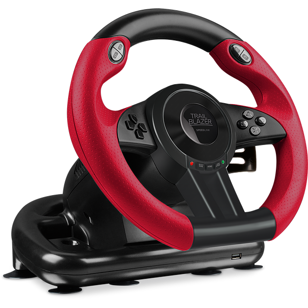 Oferte la SPEEDLINK TRAILBLAZER RACING WHEEL for PS4/PS3/PC black