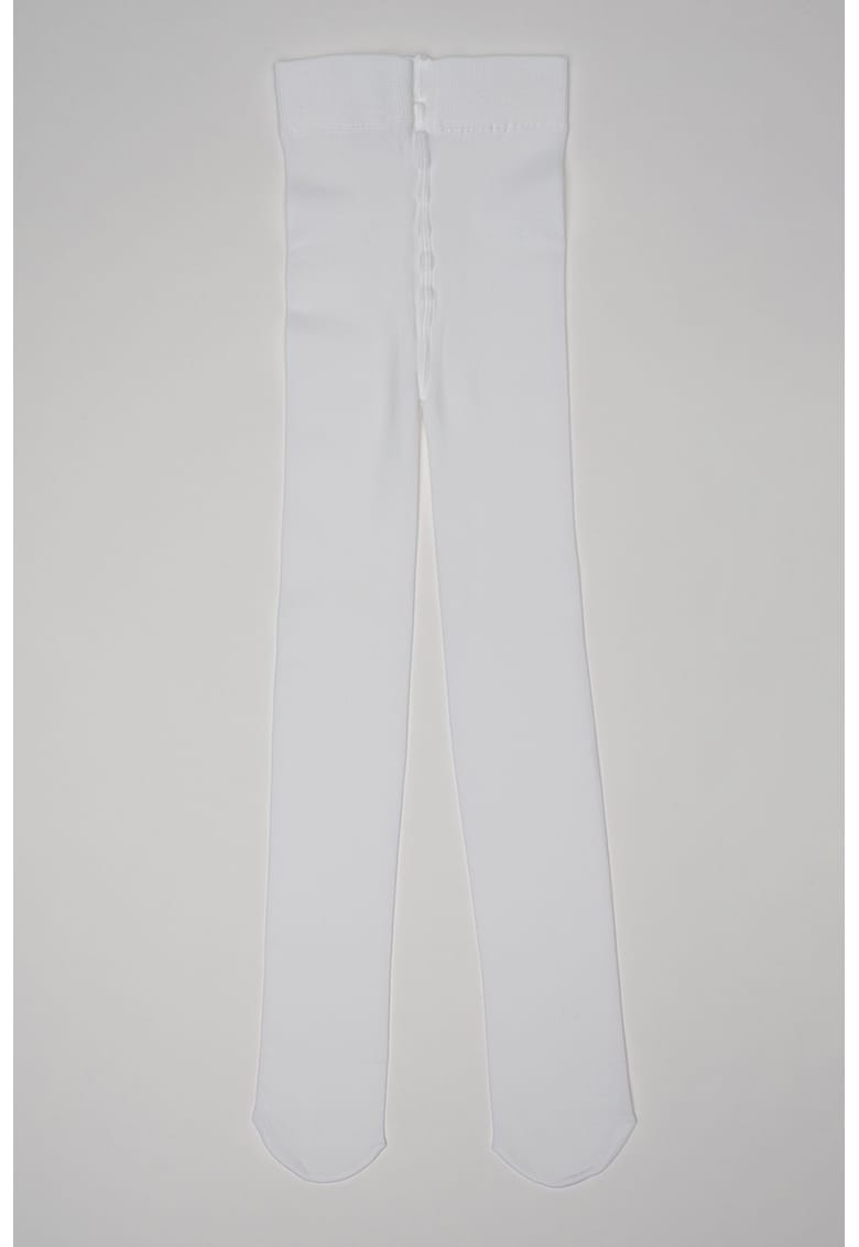 Oferte la Dres uni cu talie inalta - Alb optic
