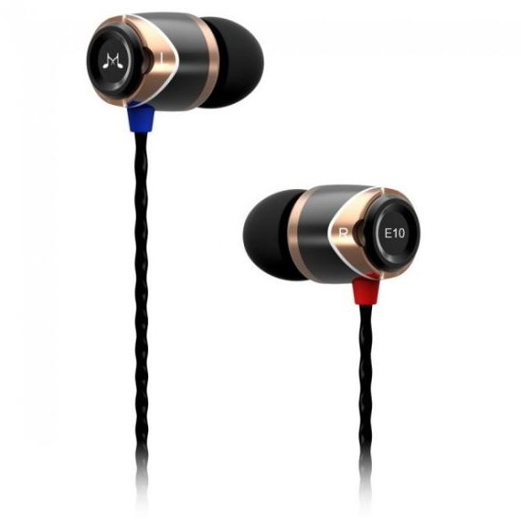 Oferte la Casti SoundMAGIC E10 In-Ear, negru-auriu