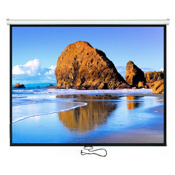 Oferte la Ecran proiectie MACLEAN MC-594, 100 inch, 4:3, Manual