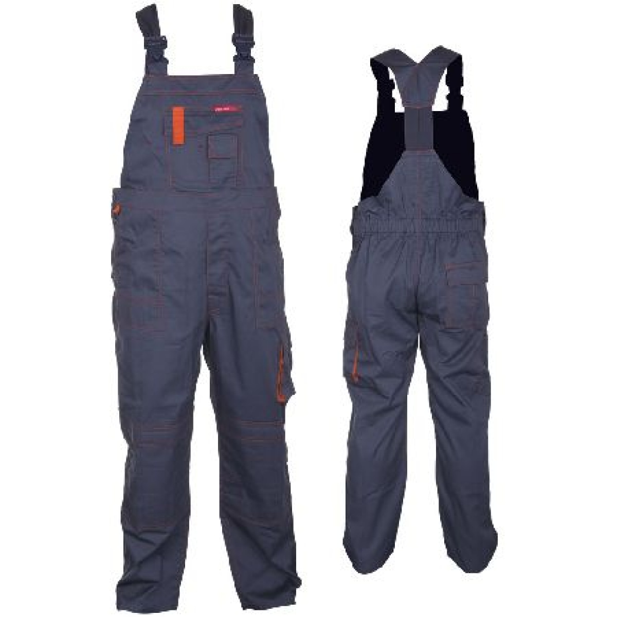 Oferte la Pantalon lucru bumbac-poliester cu pieptar - m/h-170