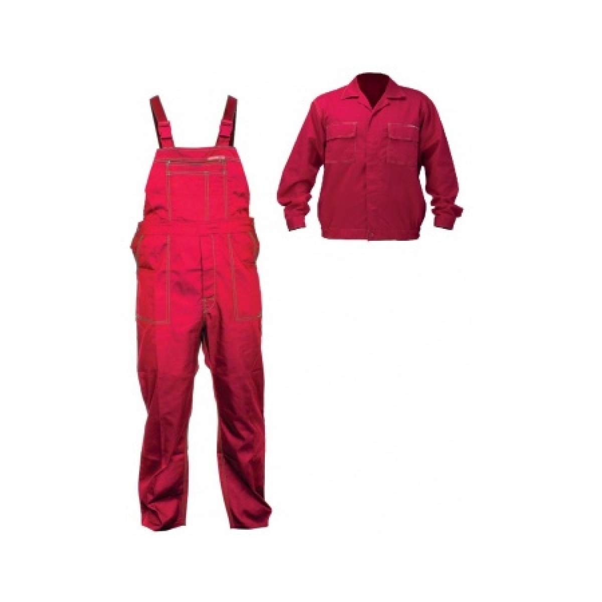 Oferte la Costum salopeta combinat / rosu - 2xl/h-188