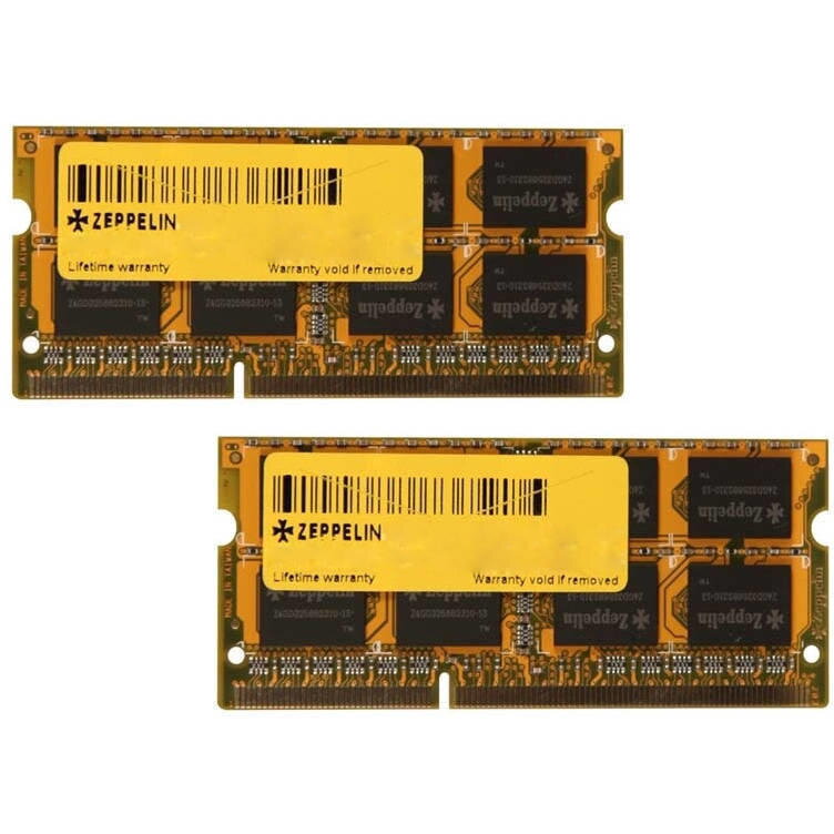 Oferte la SODIMM DDR3/1600 2048M ZEPPELIN (life time, dual channel) 'ZE-SD3-2G1600'