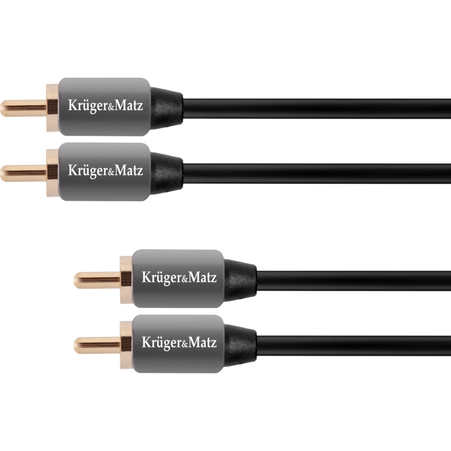 Oferte la Accesorii Audio Hi-Fi CABLU 2RCA-2RCA 1.8M KRUGER&MATZ