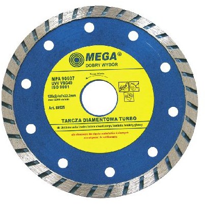 Oferte la DISC DIAMANTAT TURBO 115MM