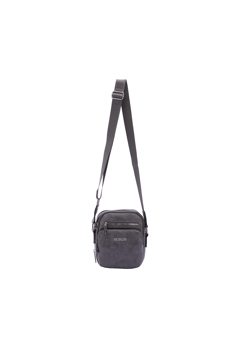 Oferte la Geanta crossbody de piele ecologica cu buzunare multiple