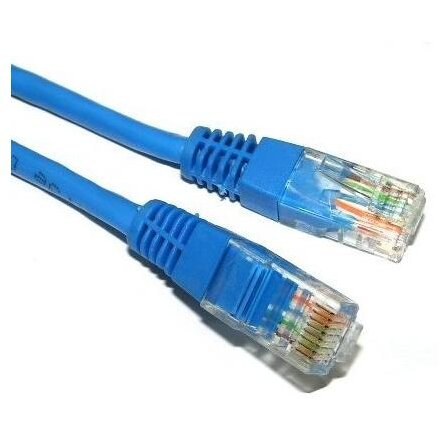 Oferte la PATCH CORD  UTP SPACER Cat5e,  0.5m,  albastru, SP-PT-CAT5-0.5M-BL