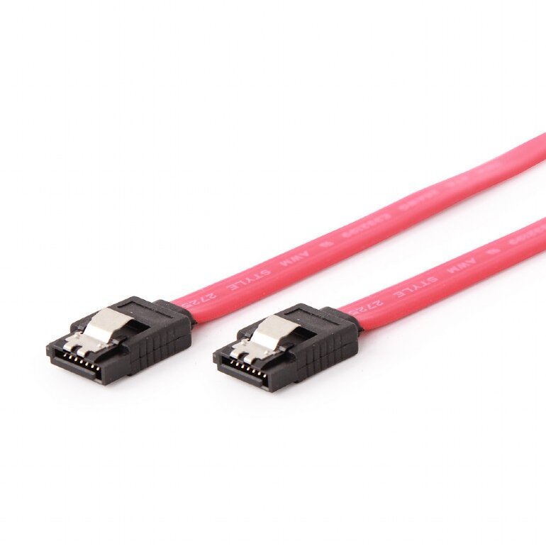Oferte la Gembird Serial ATA III 10 cm Data Cable, metal clips, red