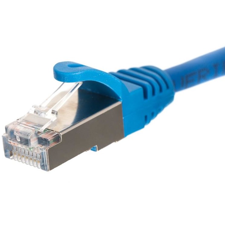 Oferte la Netrack patch cable RJ45, snagless boot, Cat 5e FTP, 5m blue