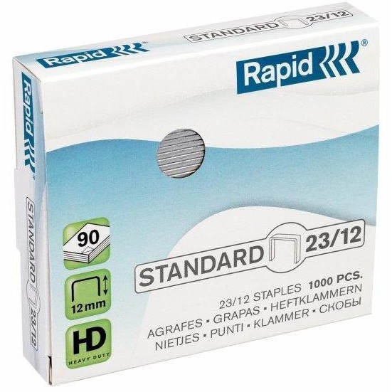 Oferte la Capse 23/12, 1000 buc/cutie, RAPID Standard