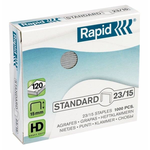 Oferte la Capse 23/15, 1000 buc/cutie, RAPID Standard