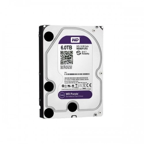 Oferte la HDD intern WD, 3.5', 6TB, PURPLE, SATA3, IntelliPower (5400rpm), 64MB