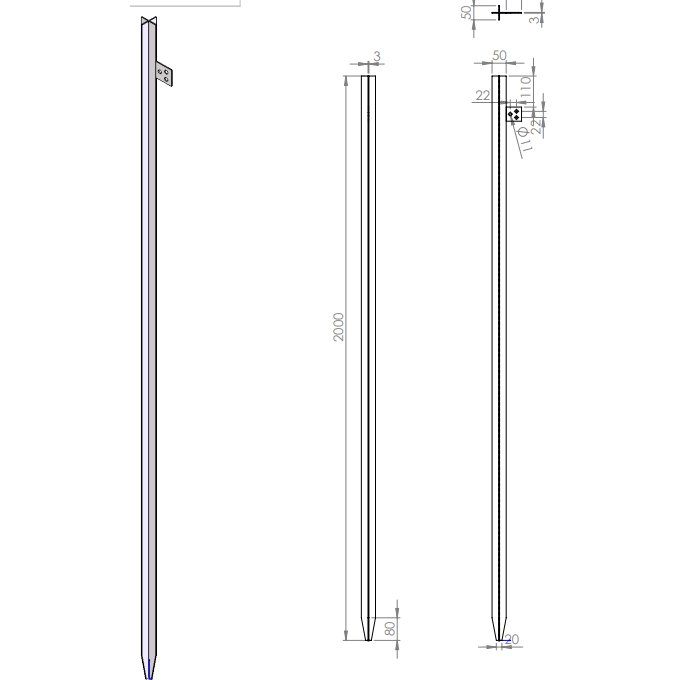 Oferte la Electrod impamantare LDT RB00002, turnat, 2.0m