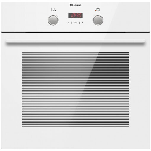 Oferte la Cuptor incorporabil Hansa BOEW68465, 65L, electric, 8 functii, Grill, Butoane push-pull, Display LED, sticla alba