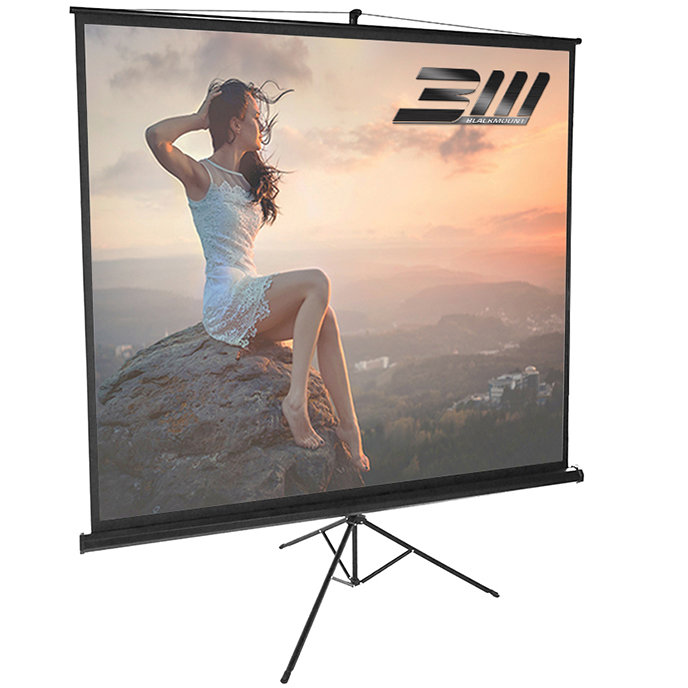 Oferte la Ecrane proiectie trepied universal Blackmount, marime vizibila 150cm x 150cm