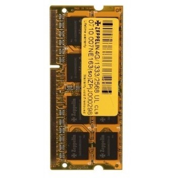 Oferte la Memorie laptop SODIMM ZEPPELIN  DDR3/1600 4096M    (life time, dual channel) low voltage ZE-SD3-4G1600V1.35
