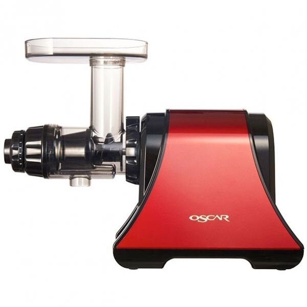 Oferte la Storcator orizontal prin presare la rece Oscar DA1200, 200W, 75 RPM, recipient pulpa, 2 Site, Rosu