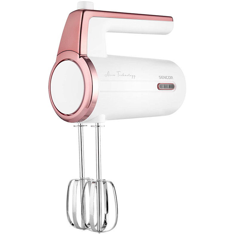 Oferte la Mixer de Mana fara Fir S-SHM9000WH 3 Viteze Incarcare USB-C 50W Alb/Roz