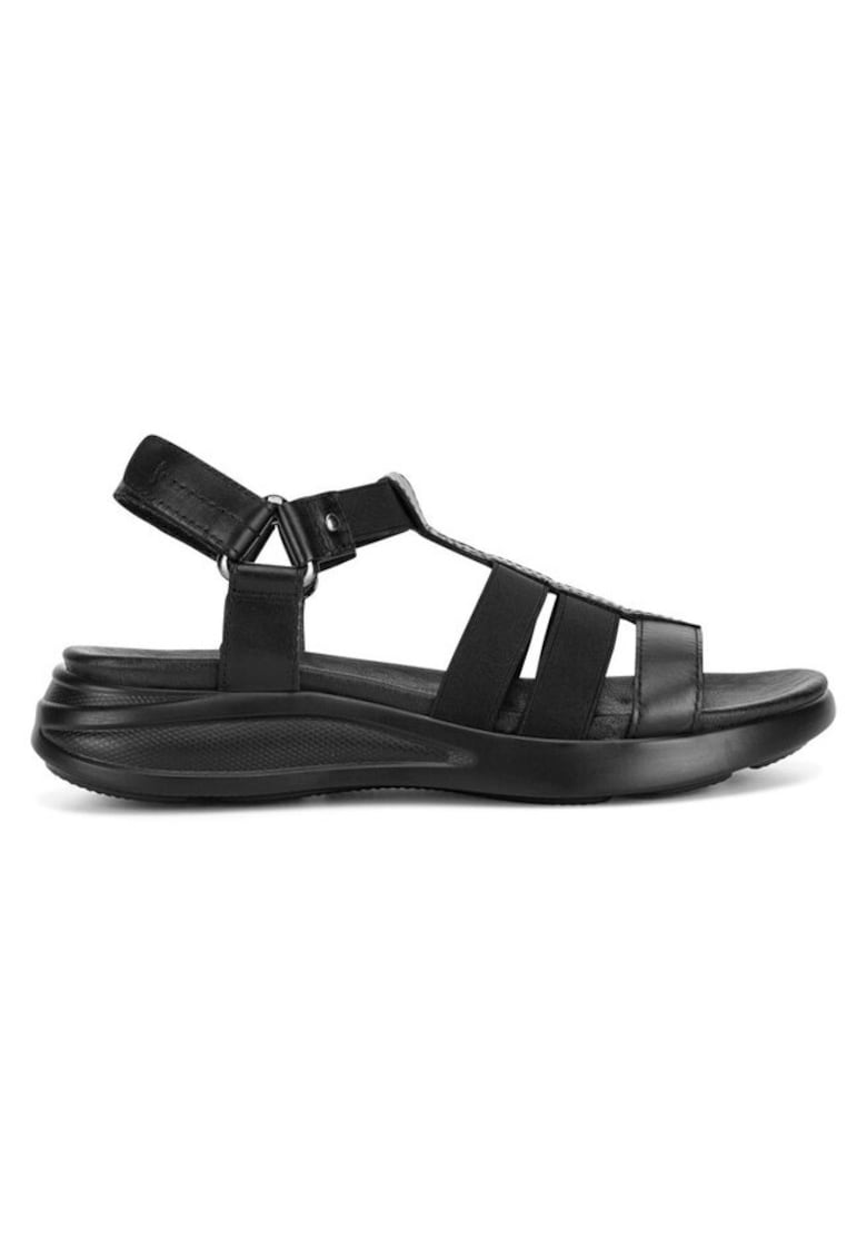 Oferte la Sandale dama - 89027 -  Piele naturala - Negru