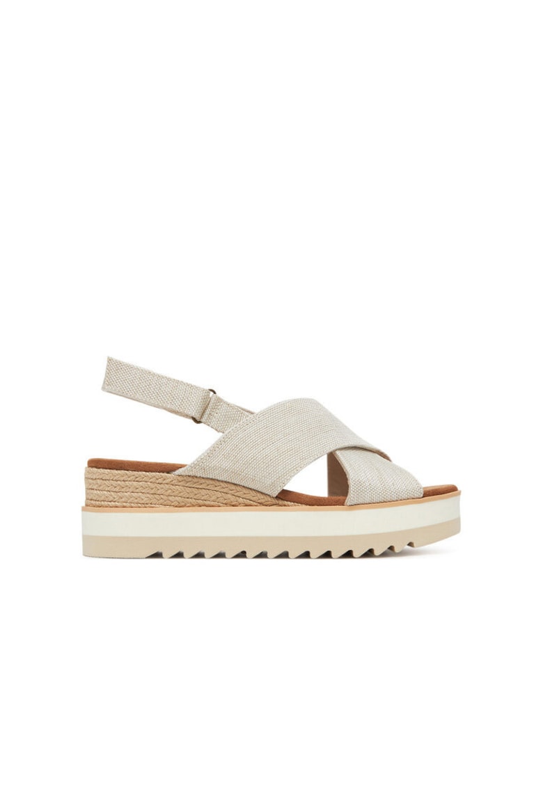 Oferte la Espadrile dama  10021152 - Textil - Bej