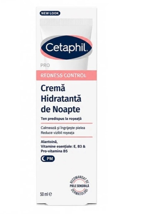 Oferte la Crema hidratanta de noapte Cetaphil PRO Redness Control (Concentratie: Crema, Gramaj: 50 ml)