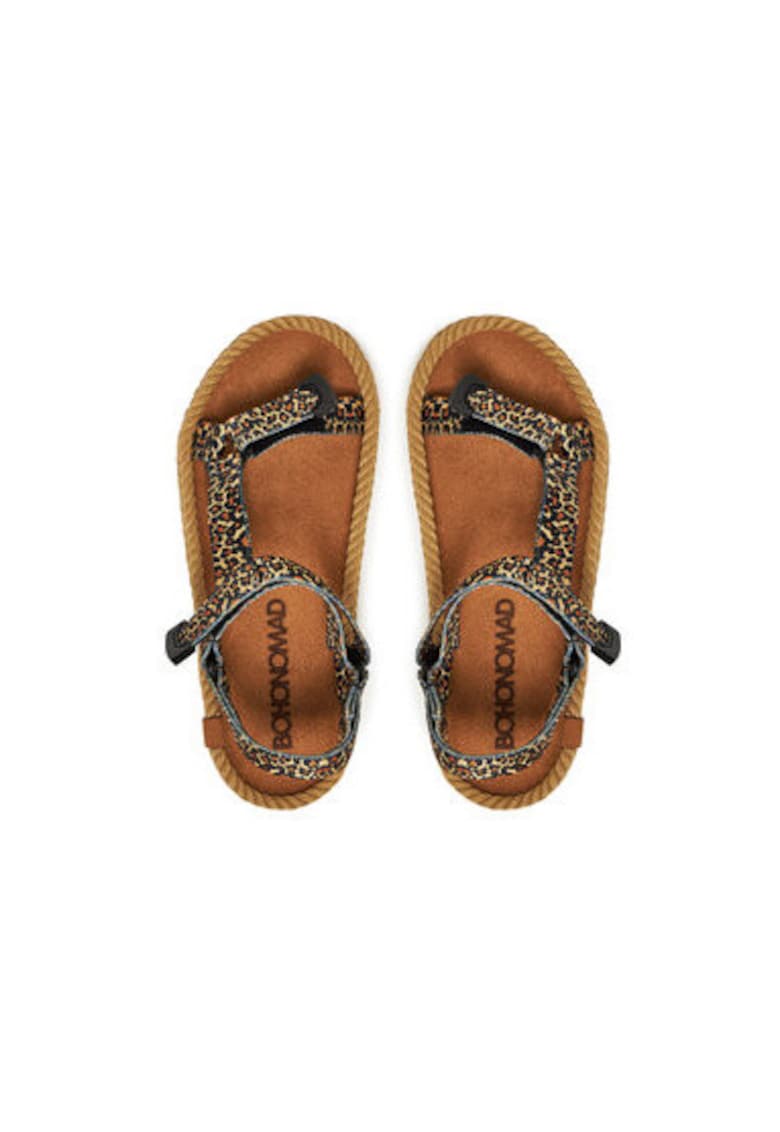 Oferte la Sandale dama - MIA.12-LEO -  Piele naturala - Maro