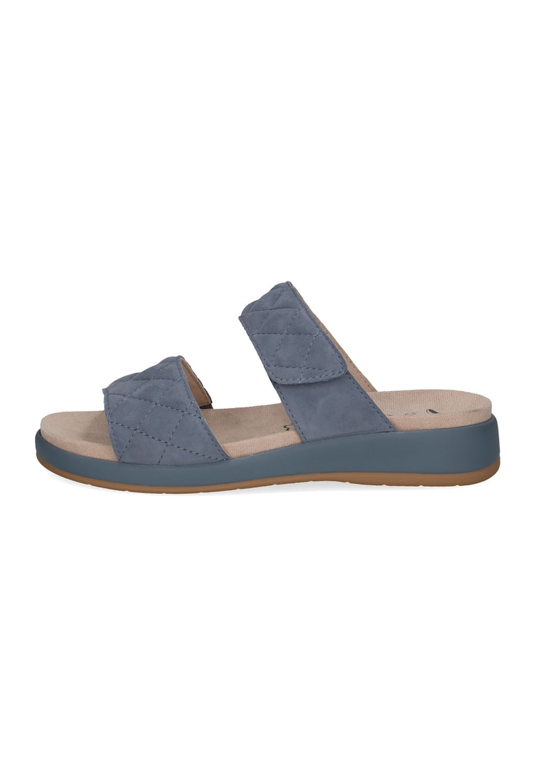 Oferte la Papuci de piele - Albastru inchis