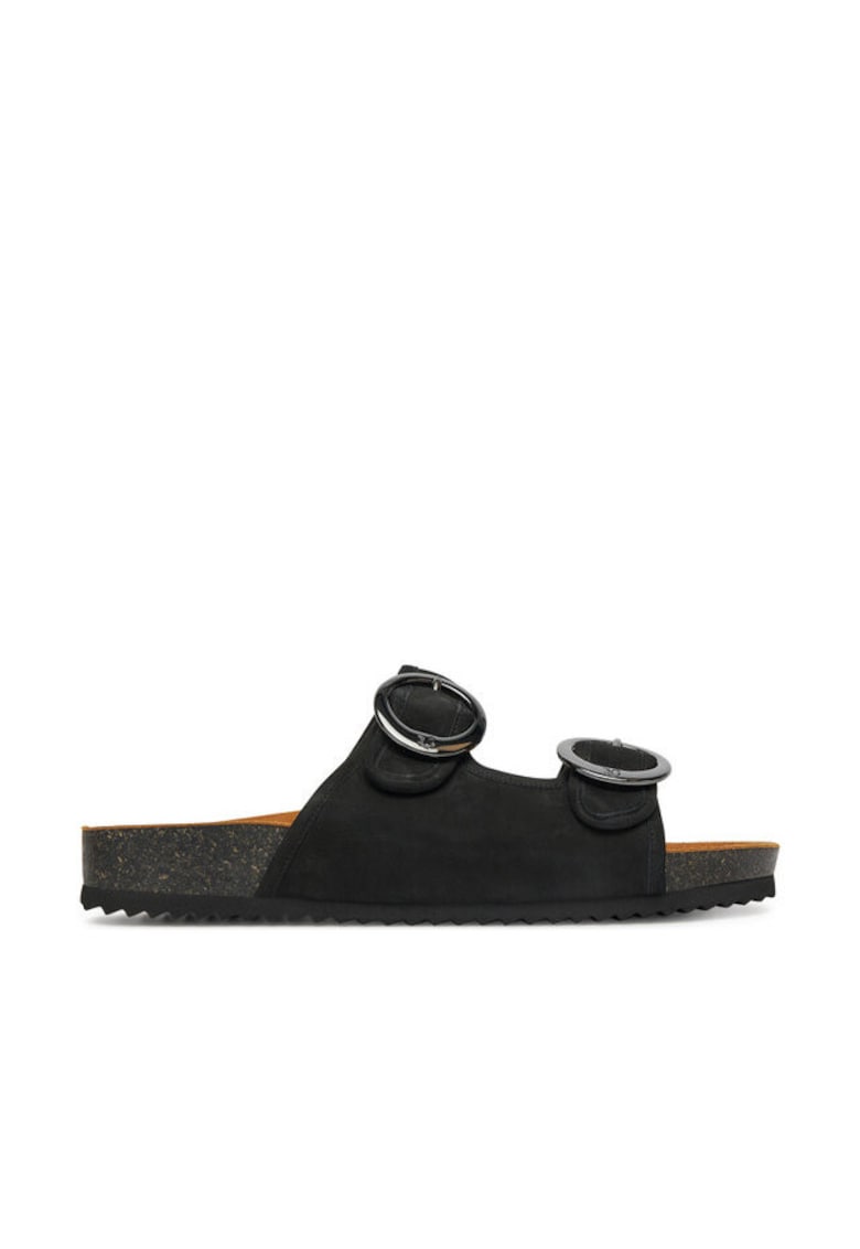 Oferte la Slapi dama - 9-27403-44 -  Piele naturala - 38 EU - Negru