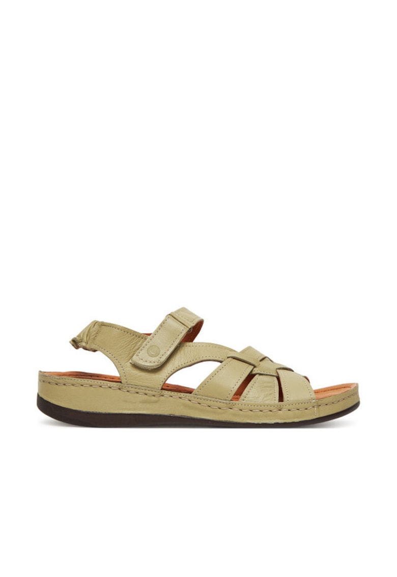 Oferte la Sandale dama - 710215-07 -  Piele naturala - Verde