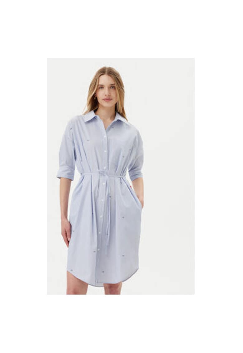 Oferte la Camasa stil rochie dama Joop Jeans - 10019224 30046173 - Bumbac - Albastru deschis - Albastru deschis