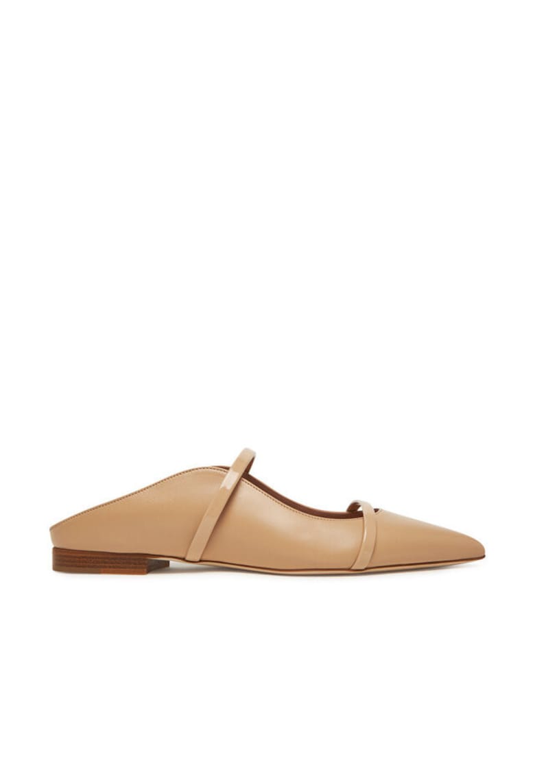 Oferte la Slapi dama - MAUREEN FLAT 327 -  Piele naturala - Bej