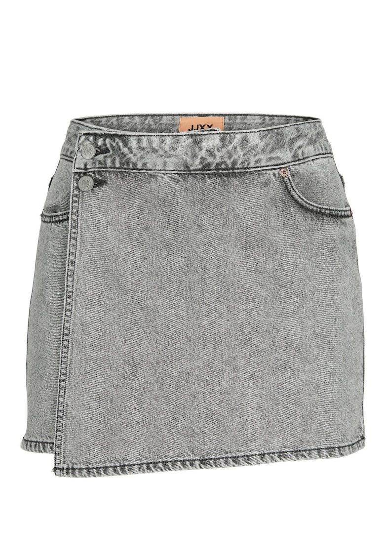 Oferte la Fusta dama  gri - bumbac -