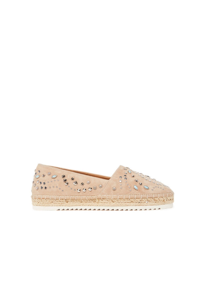 Oferte la Espadrile dama  V250273 - Piele naturala - Bej