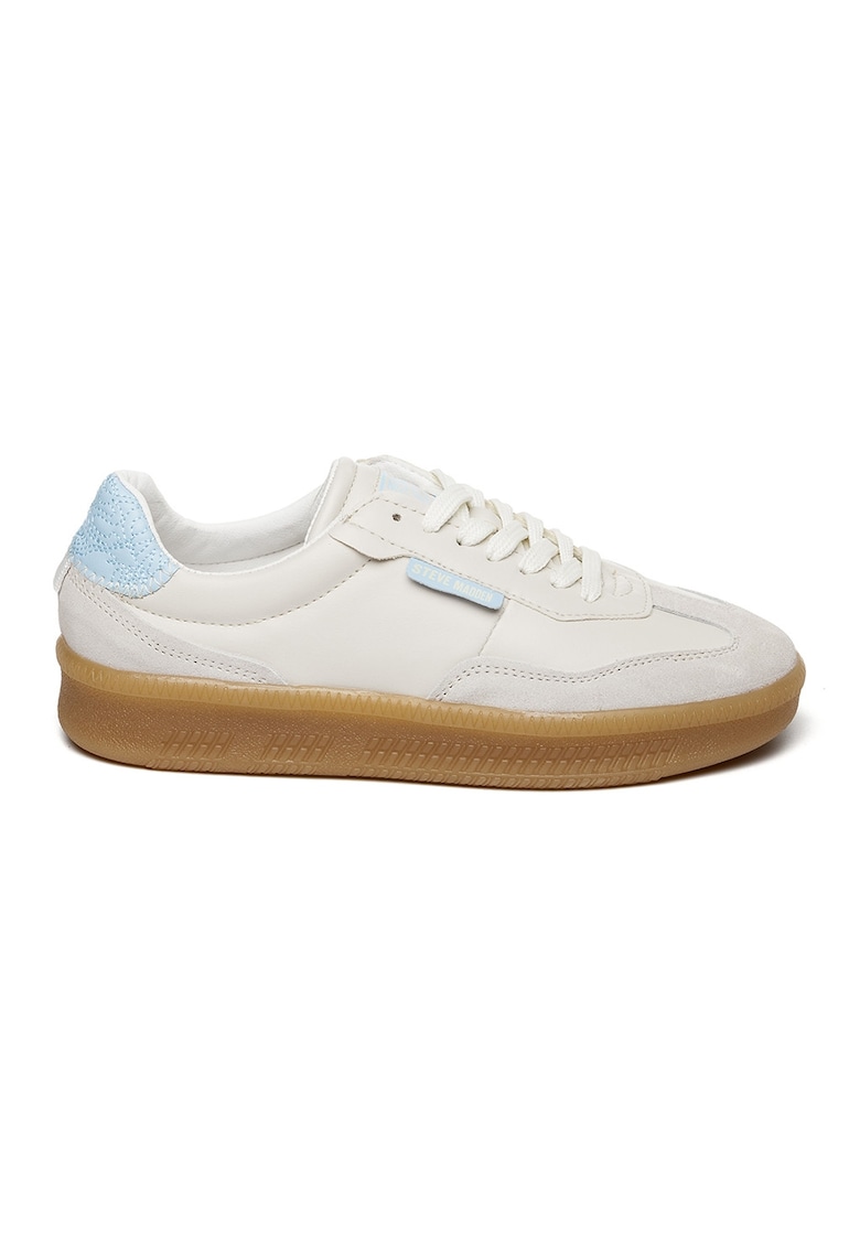 Oferte la Pantofi sport Euphoria low-cut cu sireturi - Gri deschis/Albastru deschis