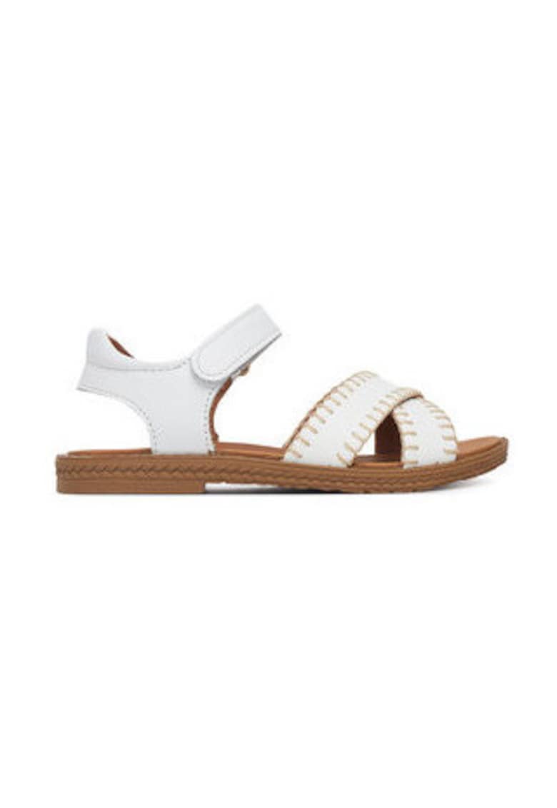 Oferte la Sandale fete - 7889522 -  Piele naturala - 32 EU - Alb