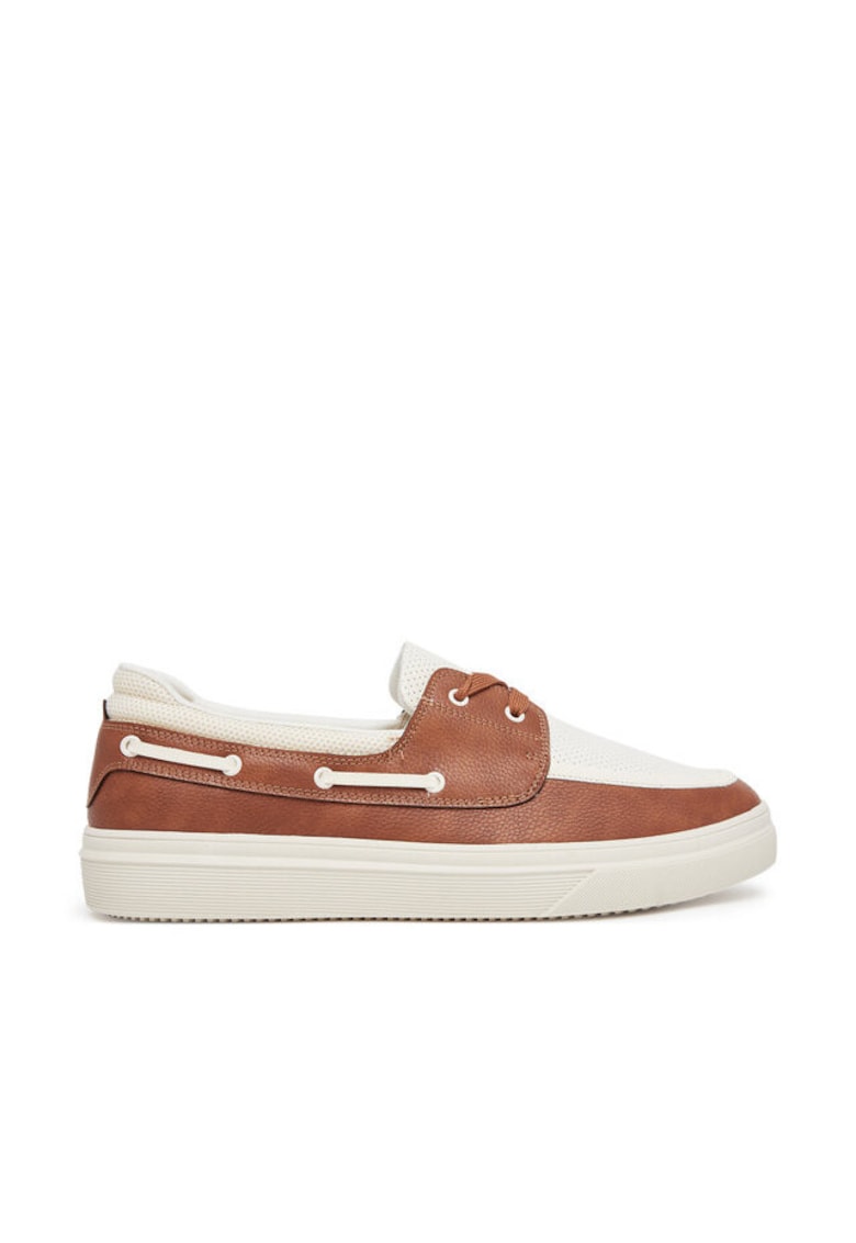 Oferte la Pantofi barbati  13963617 - Piele ecologica - Maro