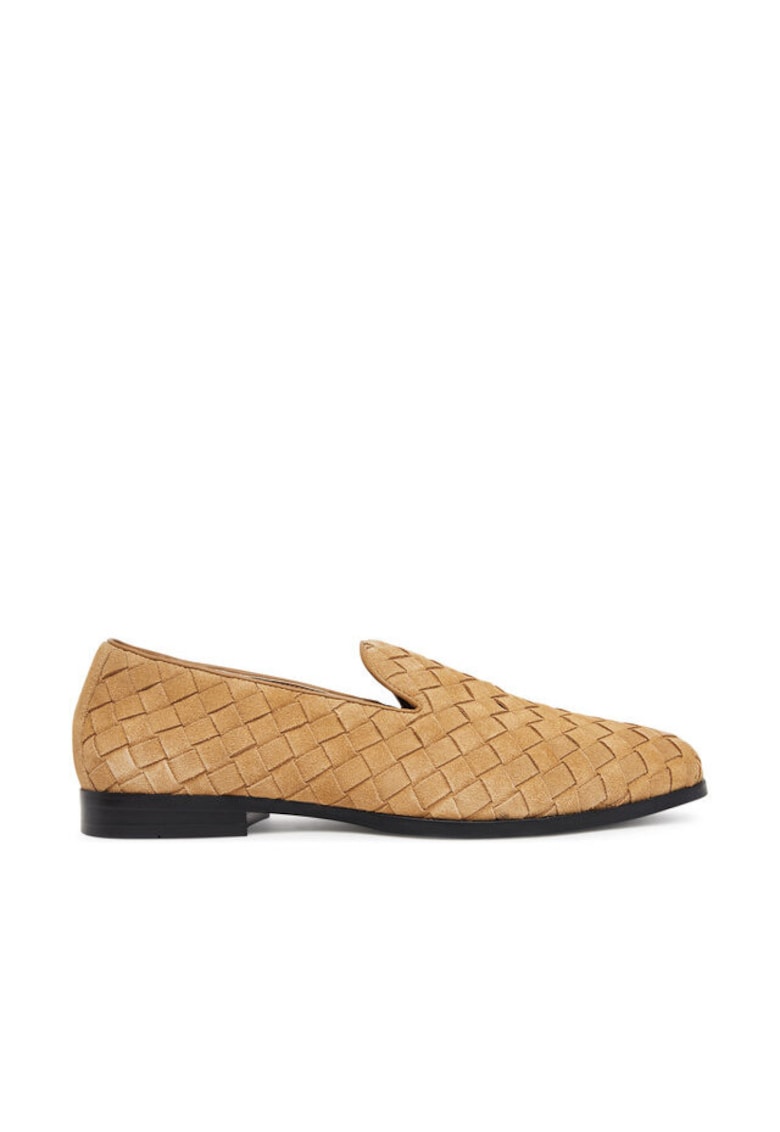 Oferte la Pantofi barbati  13963669 - Piele naturala - Maro