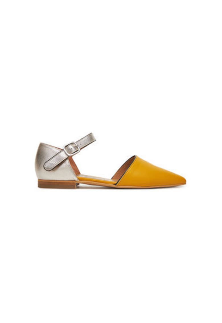 Oferte la Balerini  SARJ266FLY - Piele naturala - Galben