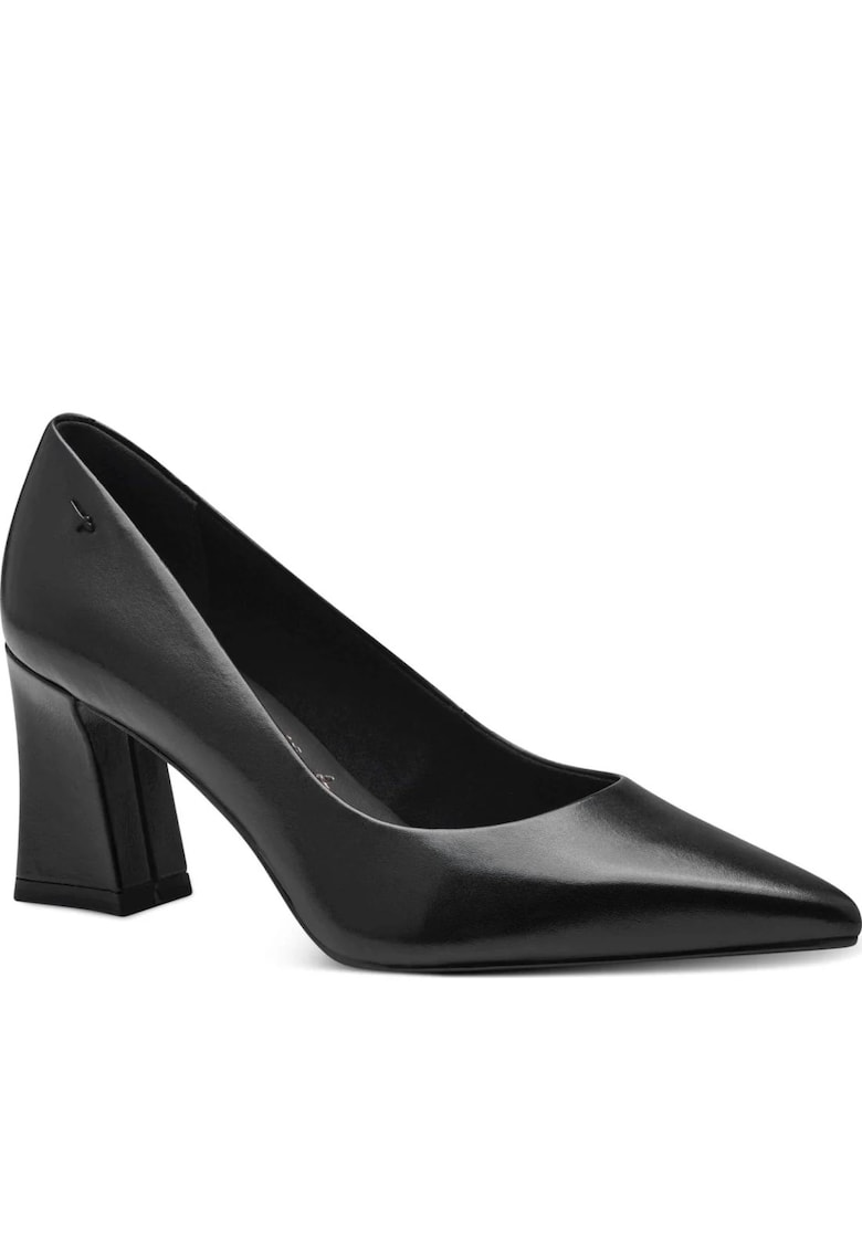Oferte la Pantofi dama -  tocuri inalte - elegant - negru - piele naturala -