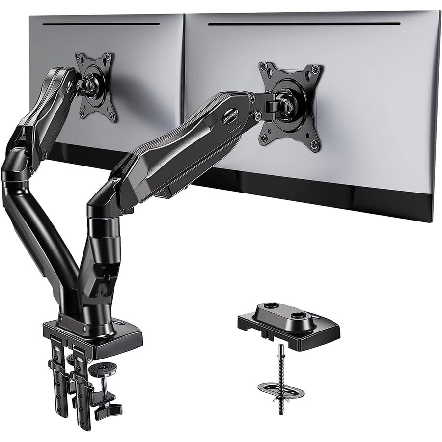 Oferte la Suport de Birou HNDS6 pentru 2 Monitoare 13-30Inch Reglabil Negru