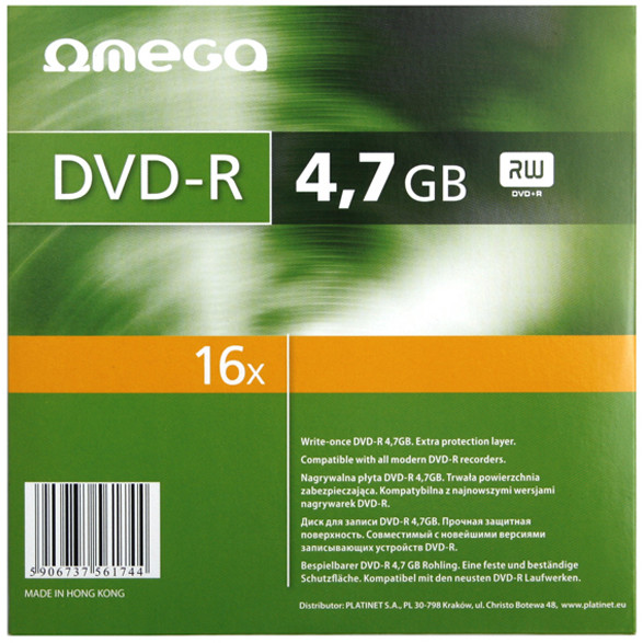 Oferte la DVD-R 16x, 4.7 GB, 10 bucati