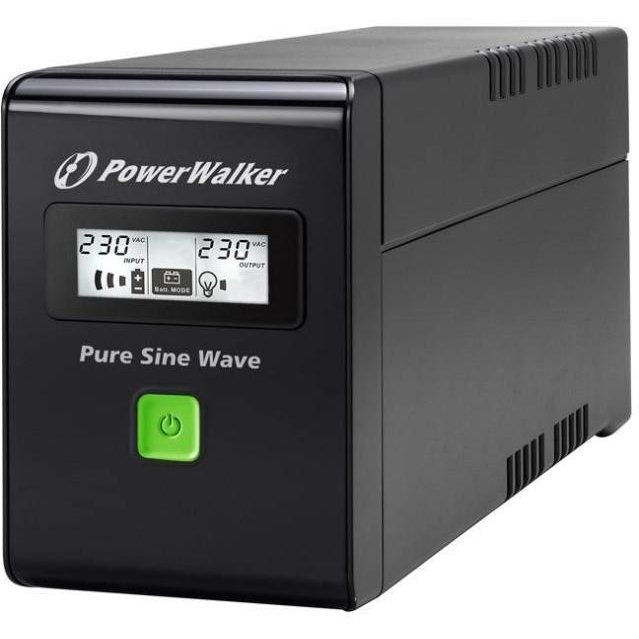Oferte la UPS Power Walker Line-Interactive 600VA 2x PL 230V, PURE SINE, RJ11/RJ45,USB,LCD