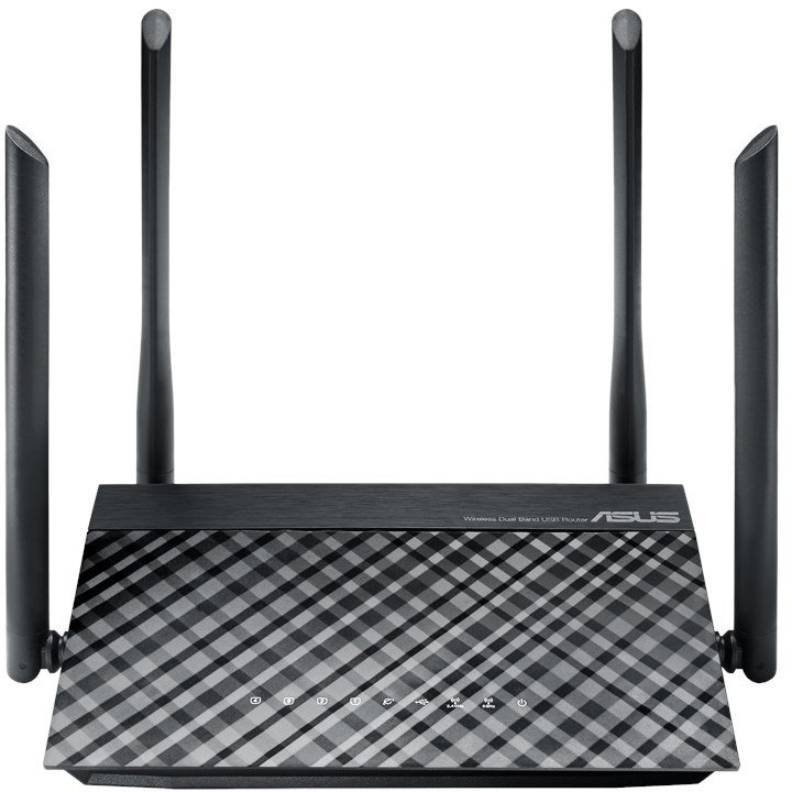 Oferte la Router Wireless AC1200 Dual-Band Negru RT-AC1200