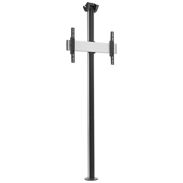 Oferte la Suport TV de podea/tavan Floor-to-ceiling pentru ecrane mari Negru