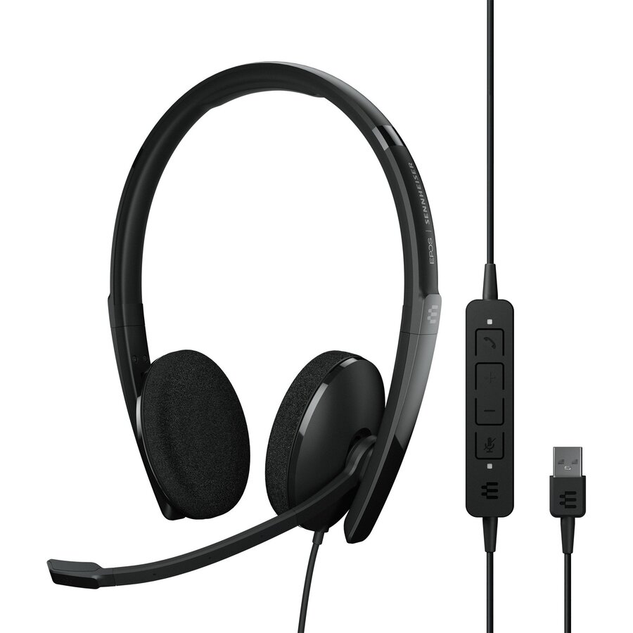 Oferte la Casti ADAPT 160 USB II, headset (black, stereo, USB)