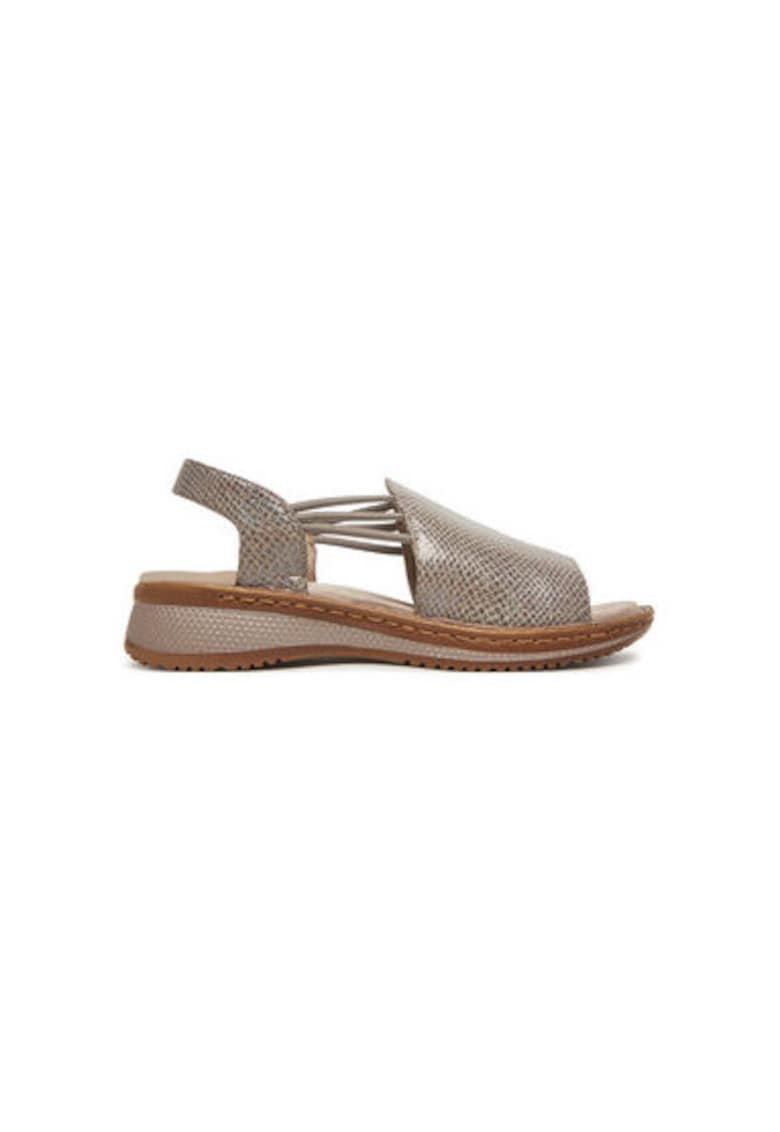 Oferte la Sandale dama - 12-29005-13 -  Piele naturala - Bej