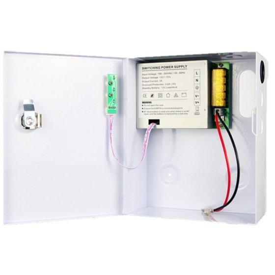 Oferte la Sursa de alimentare in comutatie B-High ANDGOOD SIHD1203-01B, cutie metalica cu cheie, BACKUP, 3A, 52.5W, 13.8V