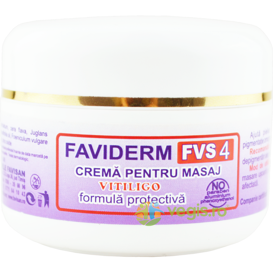 Oferte la Crema pentru Masaj Vitiligo Faviderm 50ml