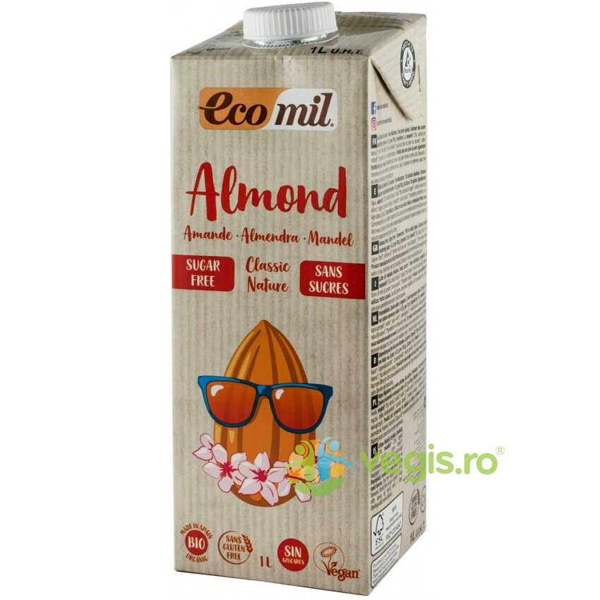 Oferte la Bautura Vegetala de Migdale Clasica Natur fara Gluten Ecologic/Bio 1L